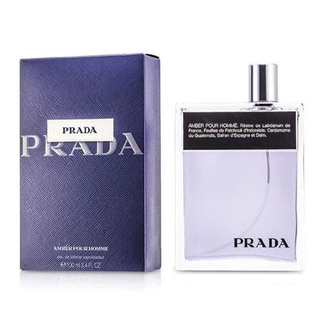 prada amber homme eau de toilette spray 100ml